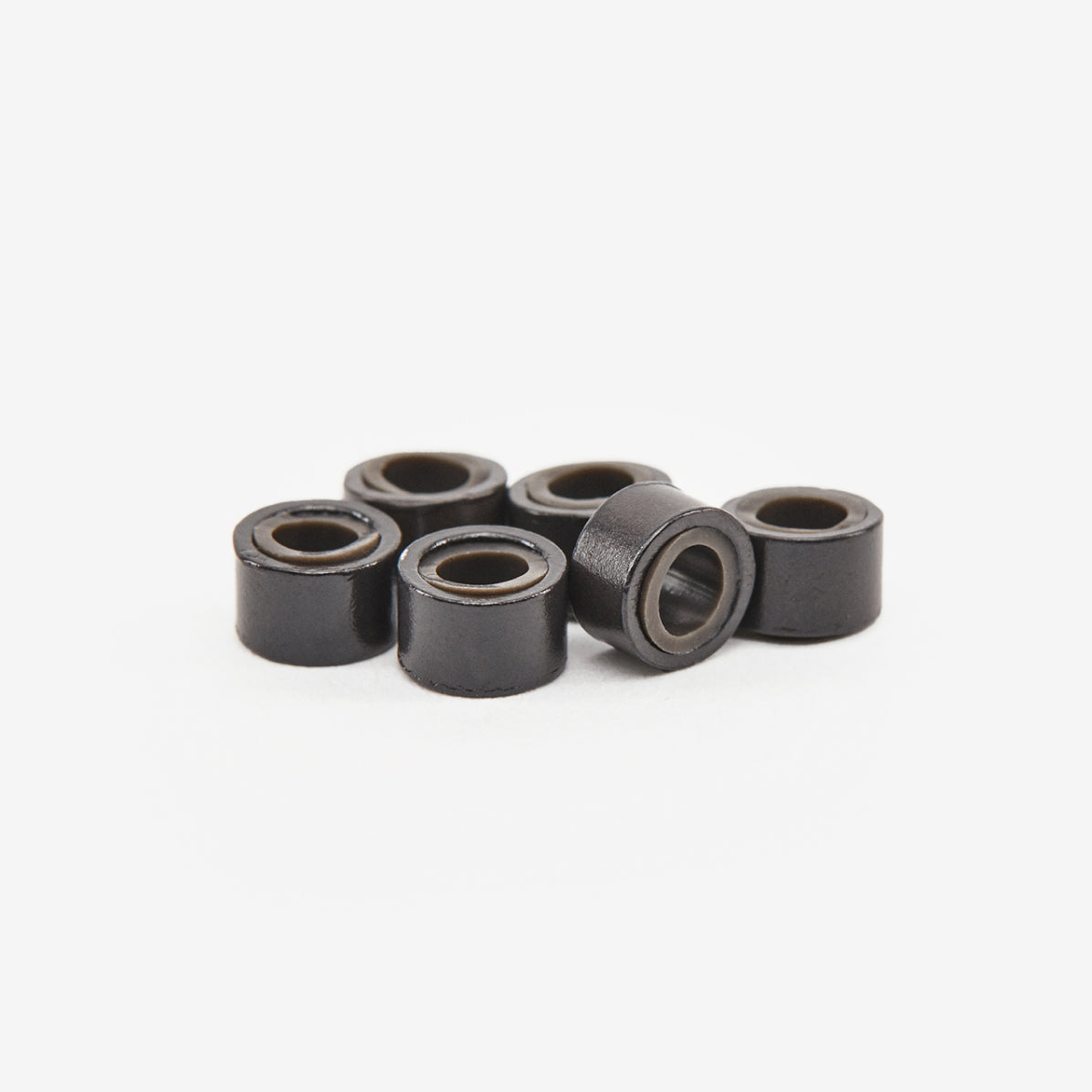 Dark Brown / 3.5 x 2 MM Non-Silicon-Lined Beads (1000 count)